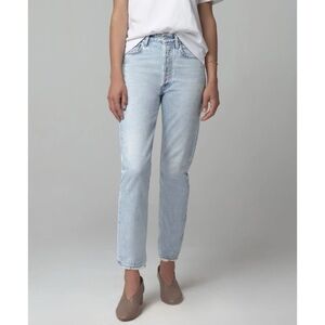 NWT Citizens of Humanity Charlotte High-Rise Straight-Leg Jeans 30